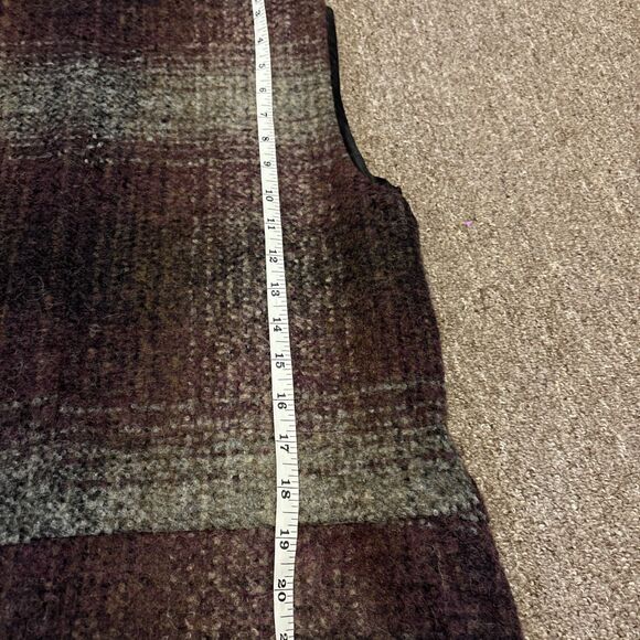 Kim Bernardin Paris Dress Medium Black Wool Blend A-Line Wide Knit - Picture 12 of 12